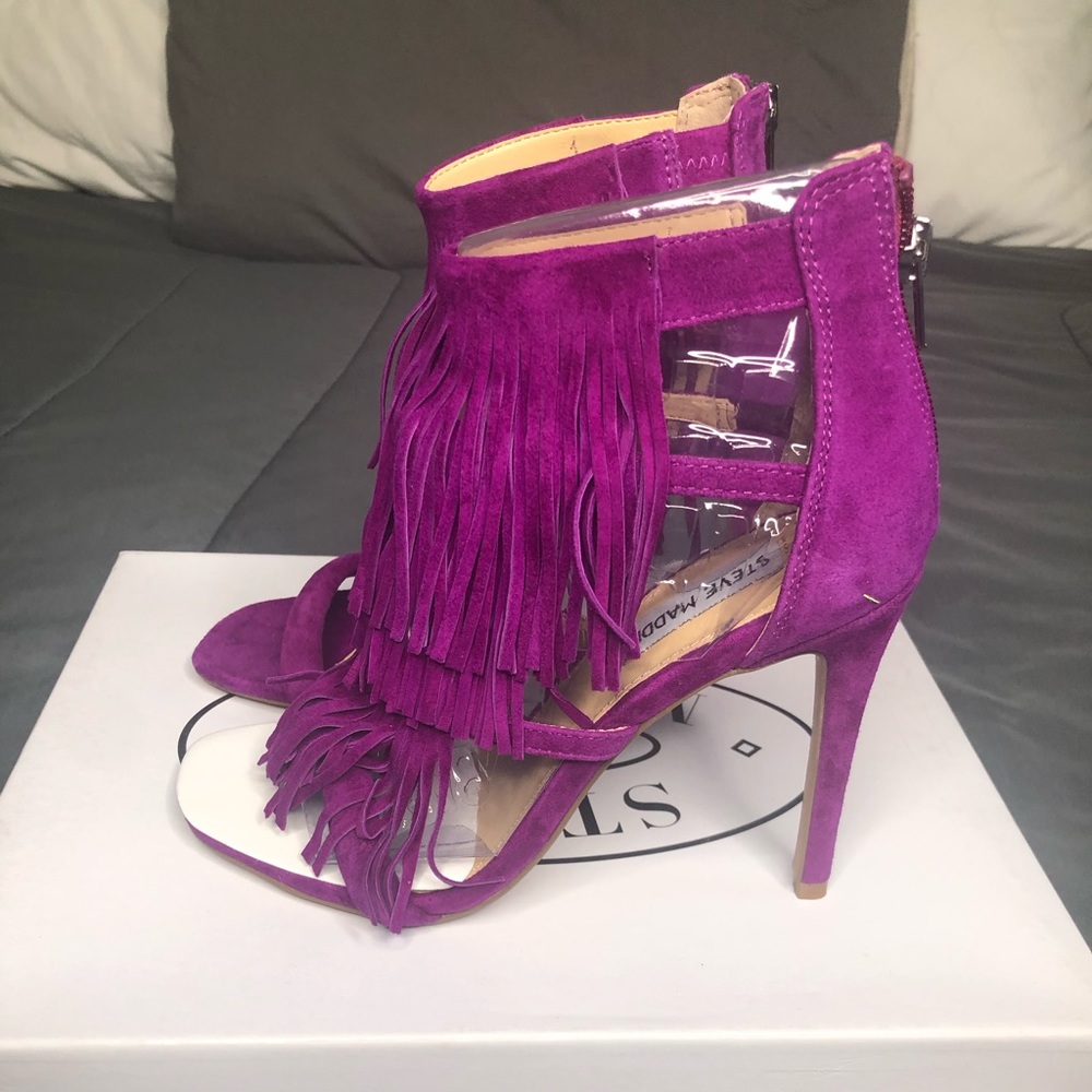 Steve Madden Fringe heels